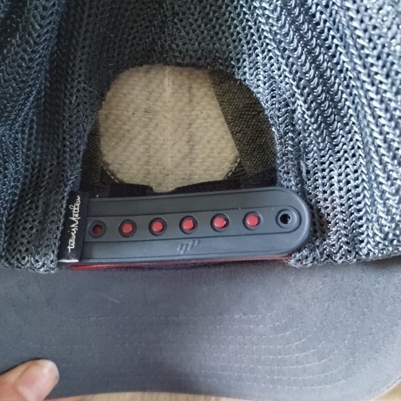 Travis Mathew California Hat Trucker Cap Snapback Blue White Patch Adjustable - Picture 12 of 12